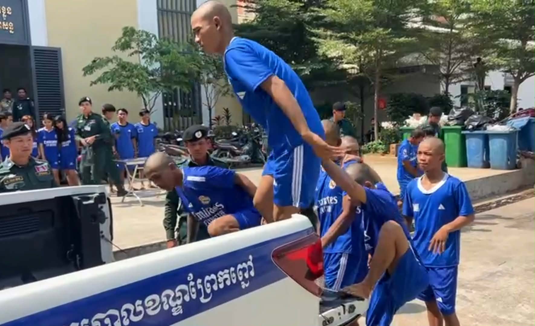 កម្លាំងនគរបាលកំពុងប្រតិបត្តិការ